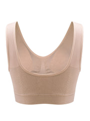 Plus Size Wireless Bra Comfortable Stretchy Sport