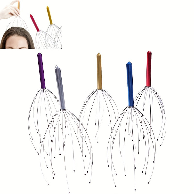 Head Neck Scalp Massage Octopus Neck Massage Equipment Stress Relief
