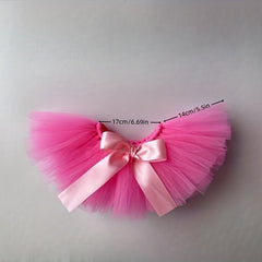 Pink Newborn Tutu And Headband Set Hot Pink Tutu Baby Flower Headband