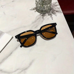 Men's Square Frame Sunglasses Aluminum AC 100 UV Protection