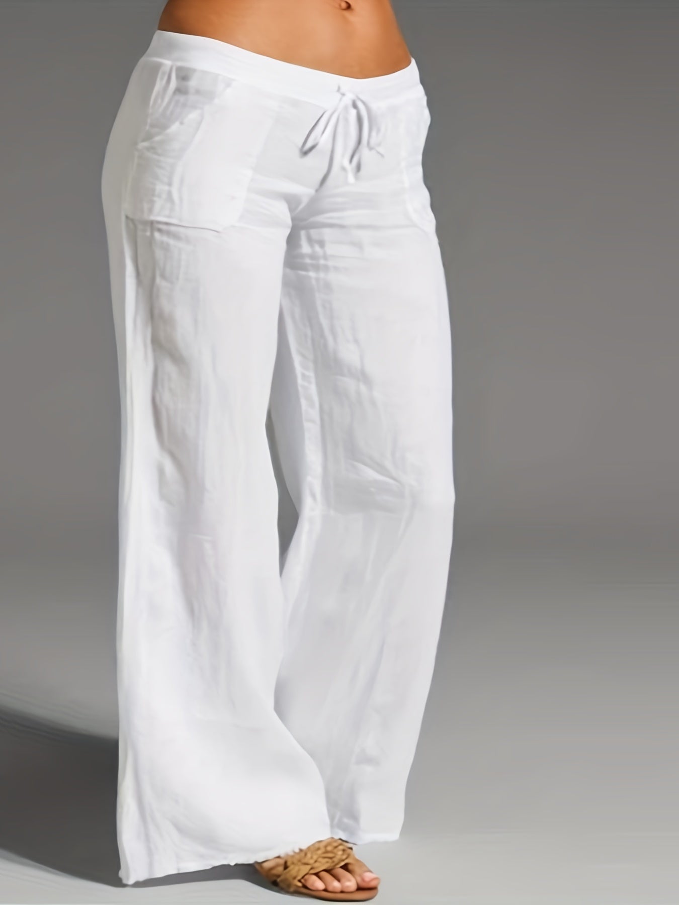  Wide Leg Pants With Pockets