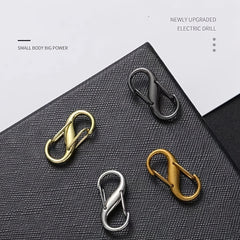 10pcs Chain Strap Bag Adjustable Metal Buckles Chain Links Tiny Clip For Bag