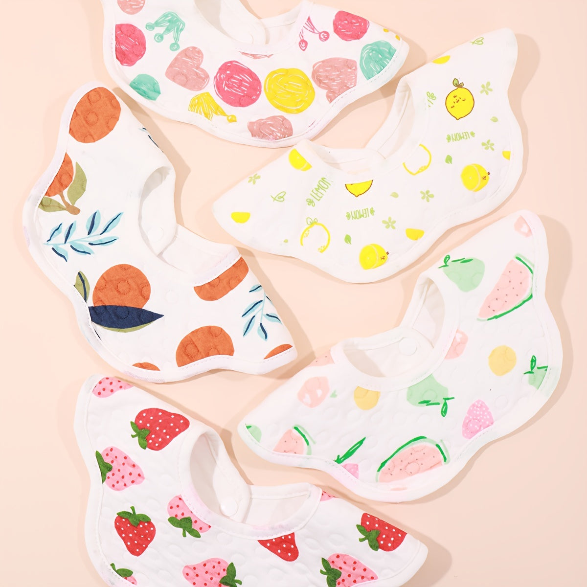 Baby Fabric Bibs Drool Towel Waterproof Bandana Scarf For Kids