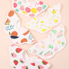Baby Fabric Bibs Drool Towel Waterproof Bandana Scarf For Kids