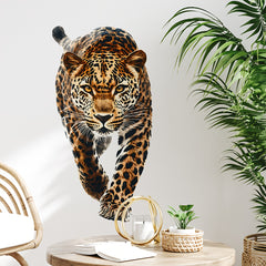Leopard Wall Decal Removable PVC Sticker 29 x 59