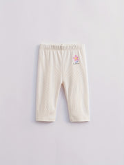 Girls Summer Cropped Leggings Assorted Colors Elastic Knit Pants