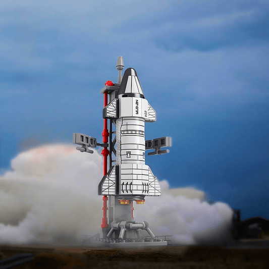 Space Rocket Construction Toy Set