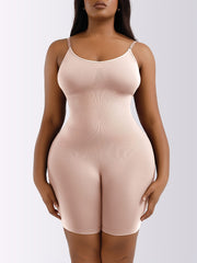 One Piece Training Sport Bodysuit Tummy Control Shapewear Jumpsuit