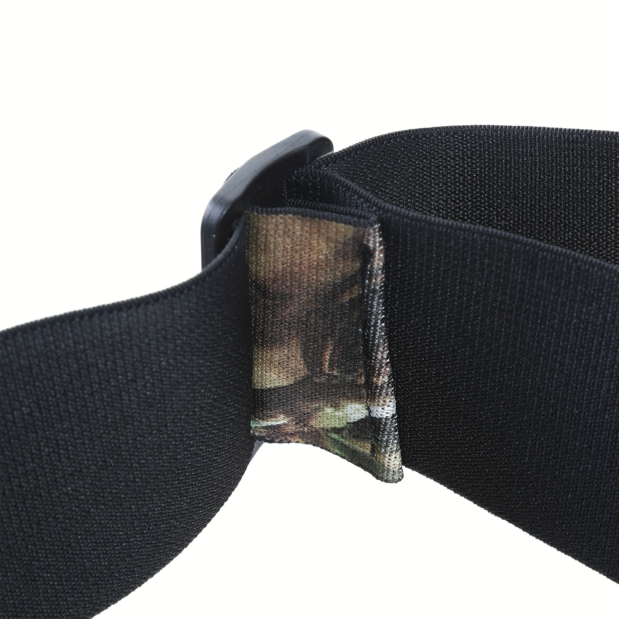 Printed Branch Four Clip Strap Belt For Men