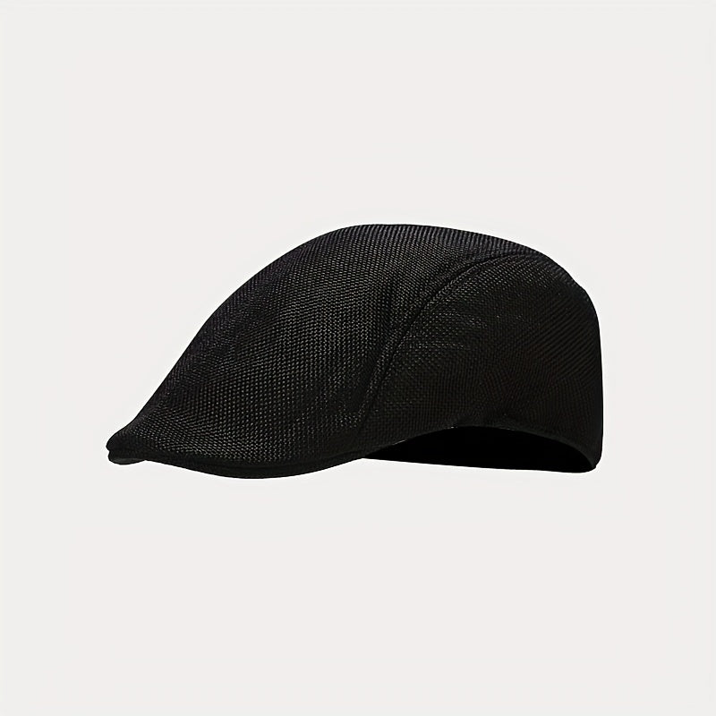 Adjustable Ear Protection Newsboy Cap for Dad Men Women Spring Autumn