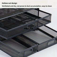 Desktop File Rack Archive Data Drawer Type Metal Storage Cabinet
