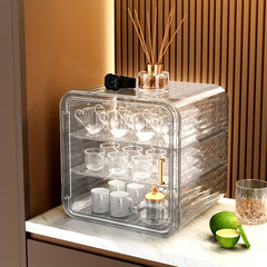 Cup Storage Rack Dustproof Glass Cup Holder