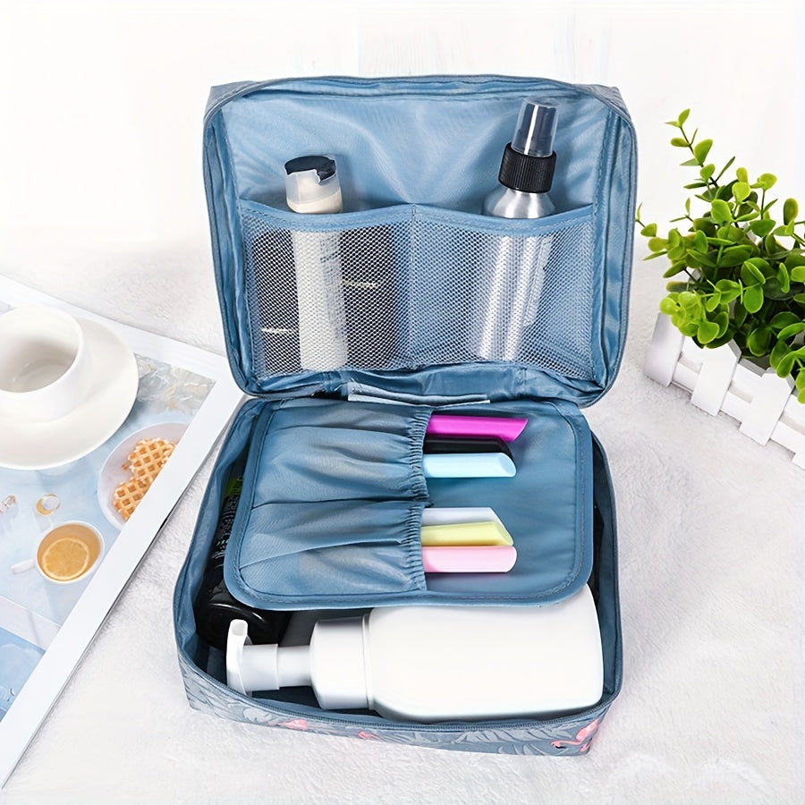 Portable Makeup Pouch & Toiletry Bag for Women
