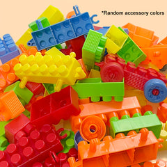 130pcs Building Blocks Set Stacking Toys & Puzzle Games Educational Toys