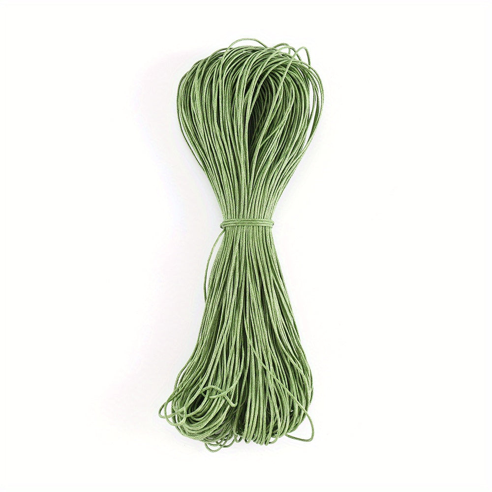 43" 1mm Waxed Thread Leather Cord DIY Jewelry Making Accessories