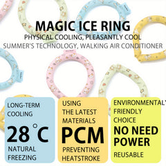 Outdoor Cooling Ring Neck Cooling Ring For Summer Activities
