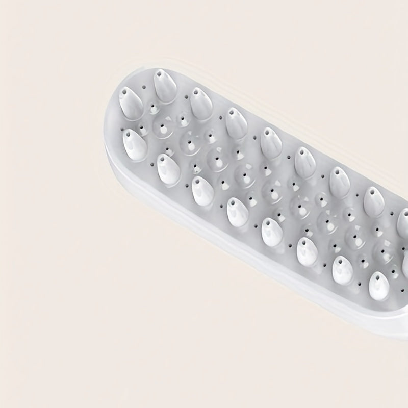 Two Tone Pet Bath Massage Brush For Dog And Cat