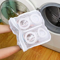 Thick Shoe Cover Mesh Bag for Washing Machine