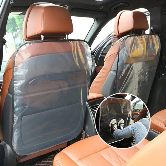 Car Seat Back Protective Cover Child Anti-kicking Anti-dirty Pad