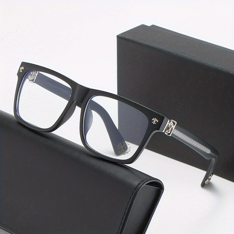 Tr90 Square Frame Glasses Anti Light Anti Eyeglasses For Men And Women