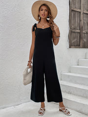 Wide Leg Jumpsuit Sleeveless for Spring & Summer