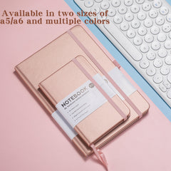 Rose Golden Bandage Notebook Business Notepad Foreign Trade Small Notebook