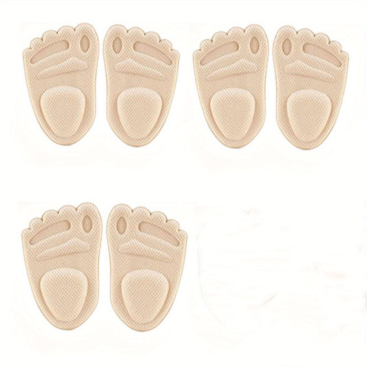 Metatarsal Pads Women High Heels Insoles 3 Pairs