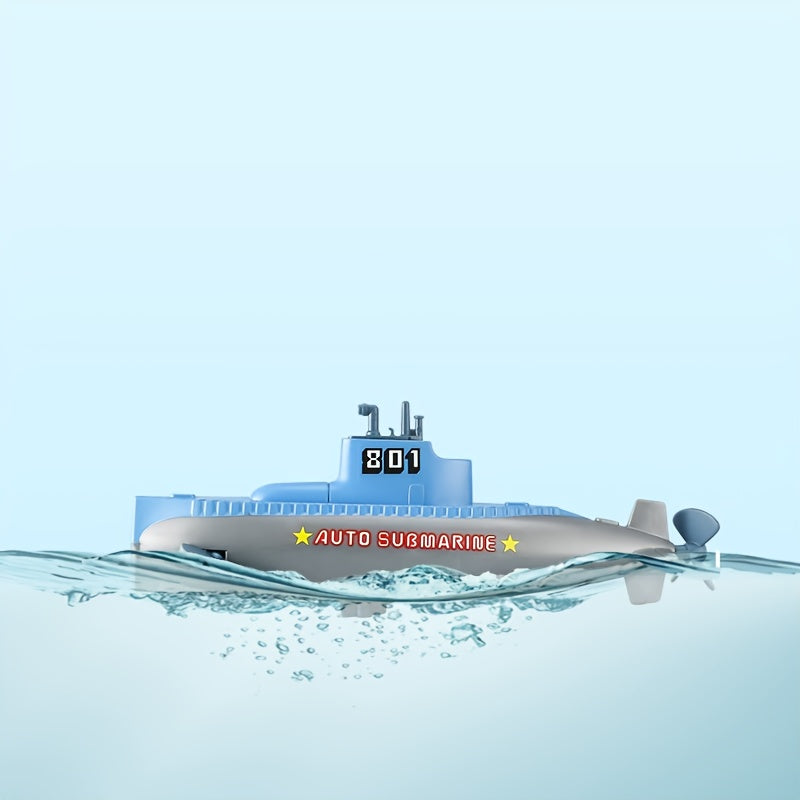 Red Submarine & Diver Bath Toy Set
