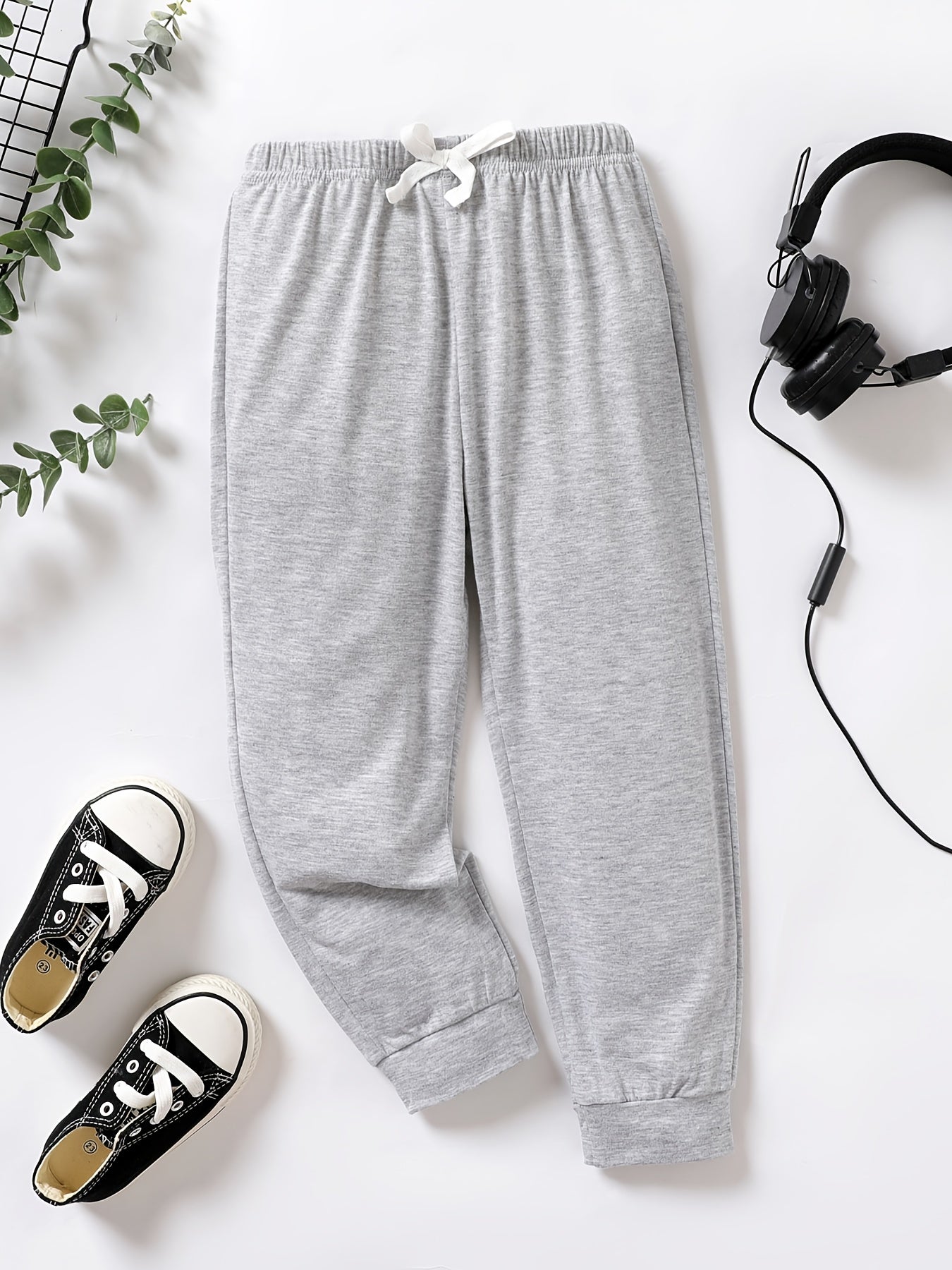 Boys Casual Drawstring Long Pants for Spring/Autumn