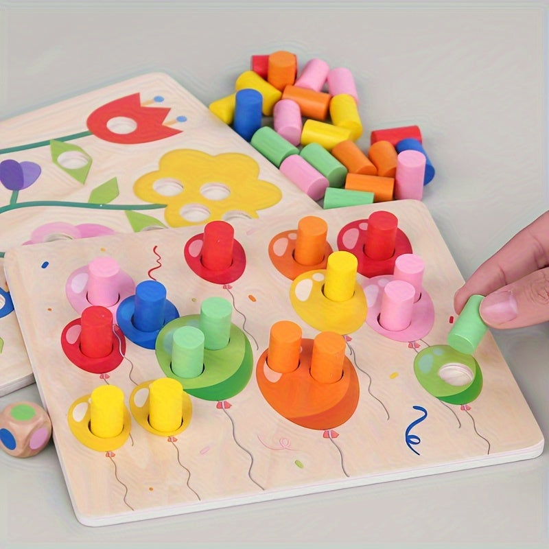 Wood Classification Battle Game Toy for Toddlers