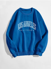 LA Print Crew Neck Sweatshirt
