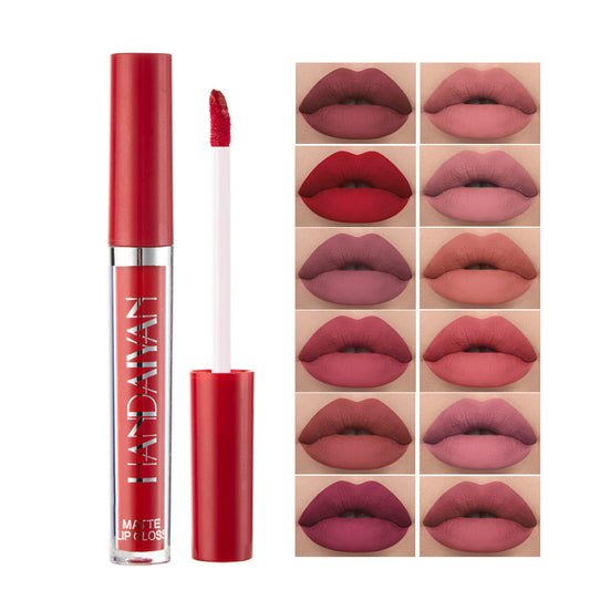 Matte Velvet Lip Gloss Set 5 Colors