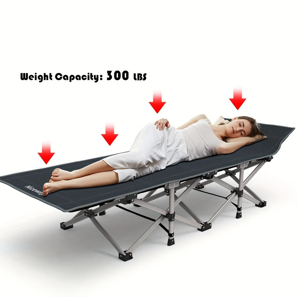 Camping Cot Folding Bed Portable Folding Cot With Carry Bag