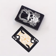 54 Foil PVC Waterproof Playing Cards Set for Card and Board Games