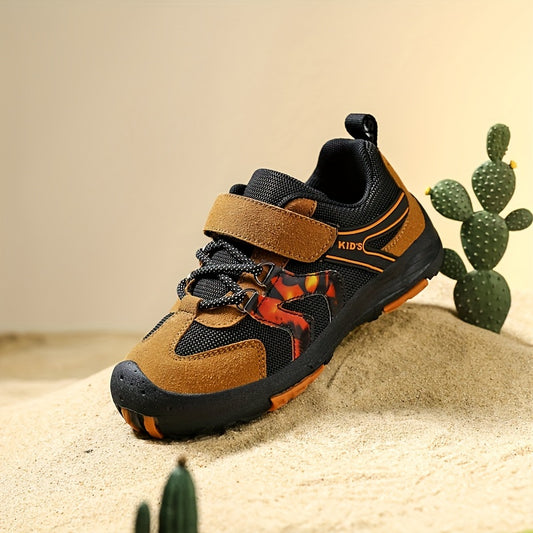Boys' Comfy Non Slip Trekking Shoes for Outdoor Activities