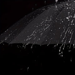 Large Automatic Double Layer Umbrella Straight Handle Waterproof Windproof