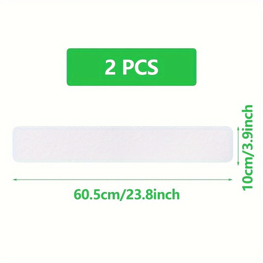 2pcs Non Slip Stair Tape for Wooden Steps Indoor/Outdoor
