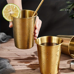 Stainless Steel Water Cup Outdoor Camping Beer Mug Household Utensils