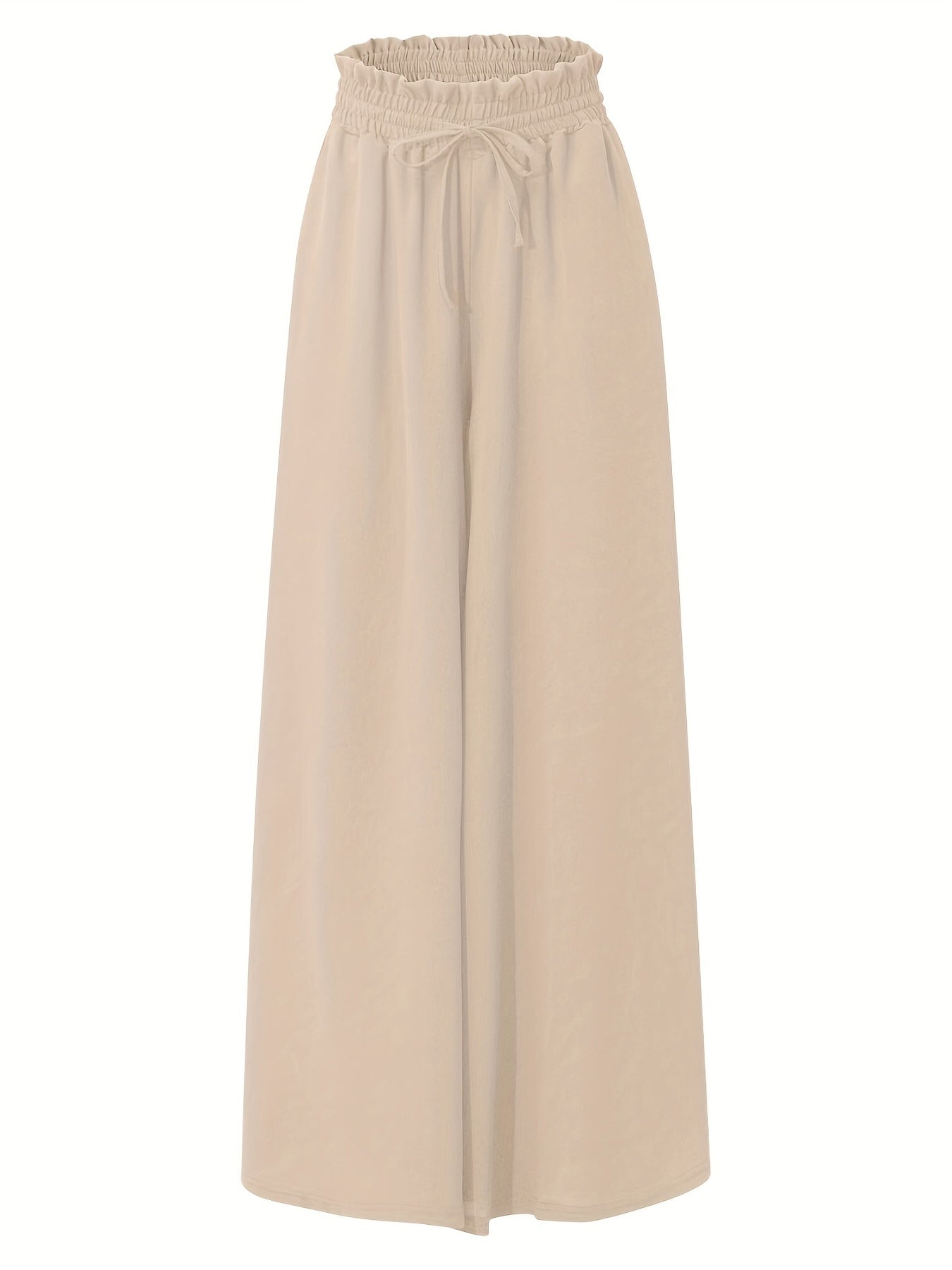  Wide Leg Trousers With Pockets