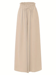  Wide Leg Trousers With Pockets