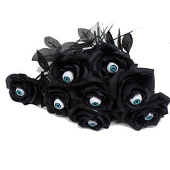 Halloween Scary Eyeball Rose Decoration
