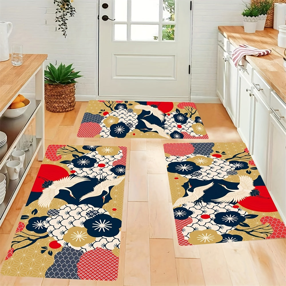 Soft Cushioned Anti Fatigue Kitchen Rug Non Slip Waterproof Runner Rug