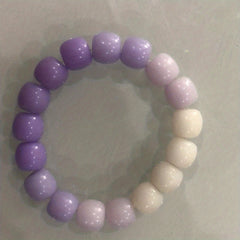 Pink Buddha Beads Bracelet Ice Beaded Wen Play Head Rope Dual purpose