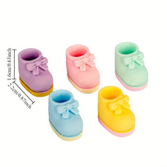10pcs Resin Shoe Models for Dollhouse Decor Micro Landscape Crafts