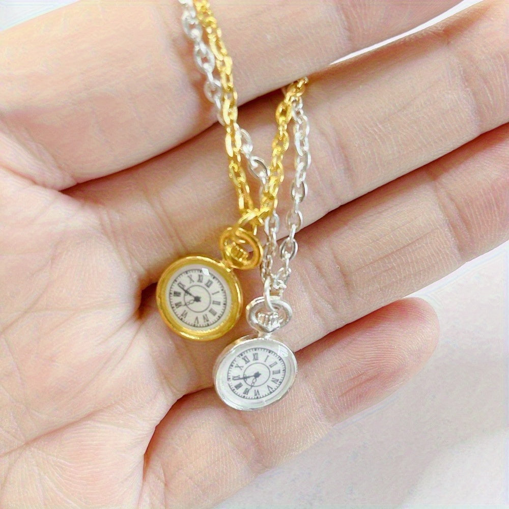 Mini Pocket Watch Doll House Accessory