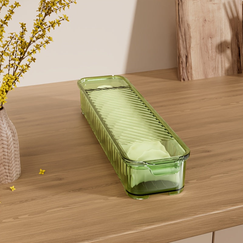 Food Draining Box Transparent Storage Case Thickened Fresh Keeping Box