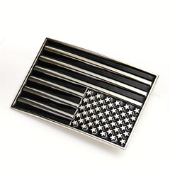 Vintage Flag Enamel Belt Buckle 1.57" Wide Jeans Accessory for Men
