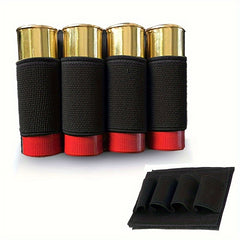 2pcs Ammo Storage Hook And Loop 4-hole Shell Holder