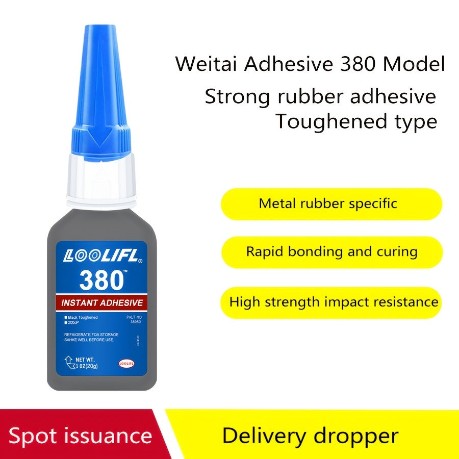 380 Strong Glue Quick Drying Adhesive Plastic Metal Ceramic Glass Wood