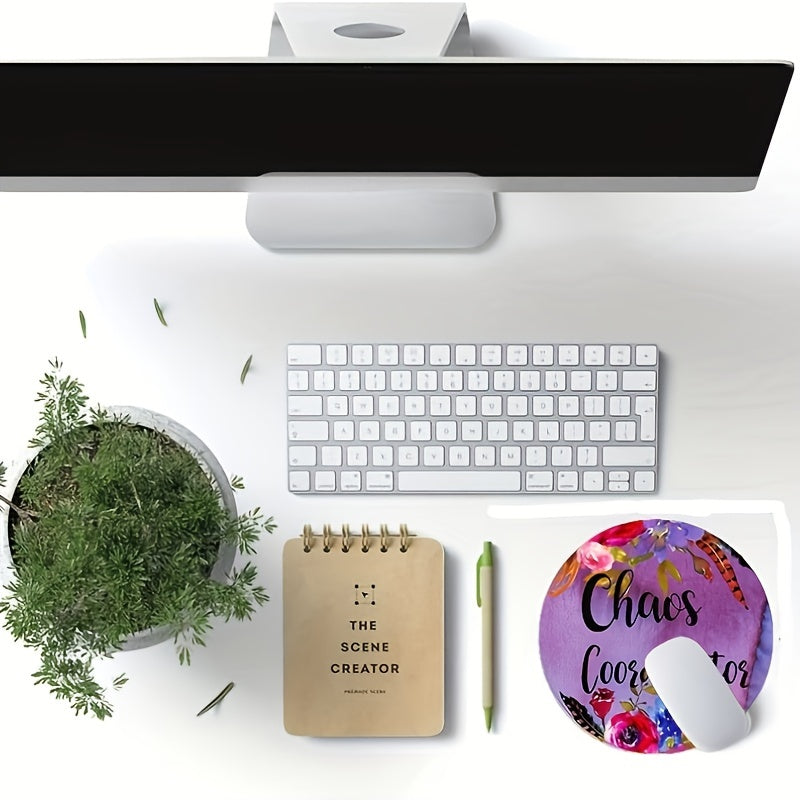 Chaos Coordinator Mouse Pad Desk Accessories Quote Mouse Pad